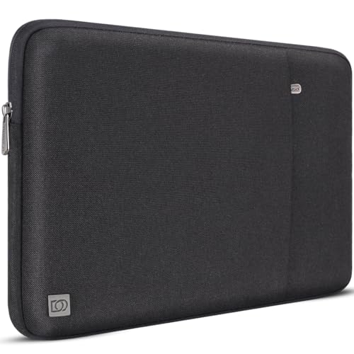 DOMISO 17 inch Laptop Sleeve Case Notebook Bag Protective Carrying Handbag for 17.3" Notebook/Dell Inspiron/MSI GS73VR Stealth Pro/IdeaPad 300 320 321/HP Envy/LG Gram 17"/ASUS ROG Strix GL702VS,Black - color: Black, size: 17 inch