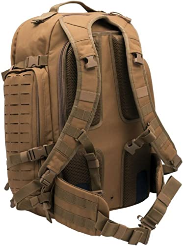 LA Police Gear Atlas 72 Hour Tactical Backpack for Men & Women, Large Bug Out Bag with MOLLE System, Hiking Hunting Combat Backpack, Grey - color: Grey