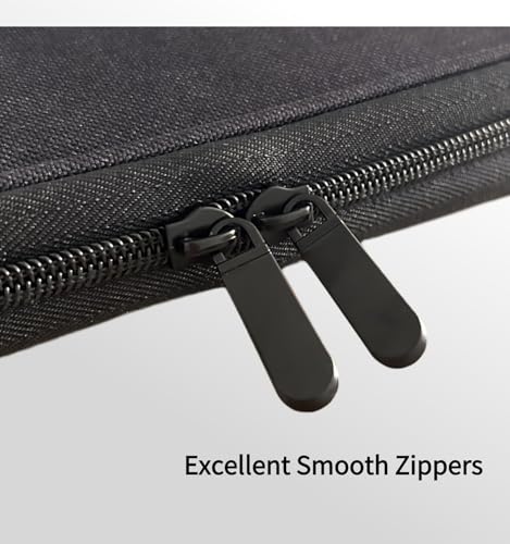 Cord Organizer Travel, Cable Bag, Electronics Organizer Travel Case, Tech Carrying Pouch, Charger Carrying Case, Tech Gifts, Black 11B