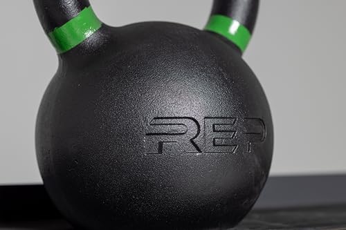 REP Fitness Single Kettlebells Weight Range, Cast Iron, Strength Training, Power Workout Equipment, Home Gym, Free Weights, Dumbbell Alternative, Exercise, Men, Women - style: 10lb