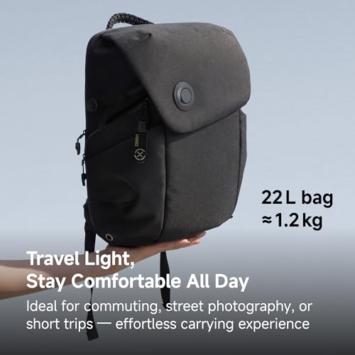 VSGO 22L Casual Camera Backpack – Large‑Capacity Waterproof Photography Bag with Quick‑Access Design, Customizable Dividers, 16″ Laptop Compartment, and Ergonomic Travel Comfort