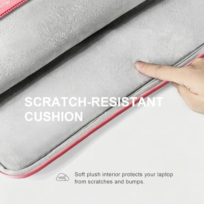 Lacdo 13 inch Laptop Sleeve Case for 13 inch MacBook Air M5 A3449 (2026), M4 A3240 2025, M3 A3113, M2 A2681, M1 A2337 | 13" MacBook Neo A18 Pro A3404 (2026) | iPad Air/Pro 13 M5 Computer Bag, Peach - color: Peach, size: New MacBook Air/Neo/Pro 13 Inch