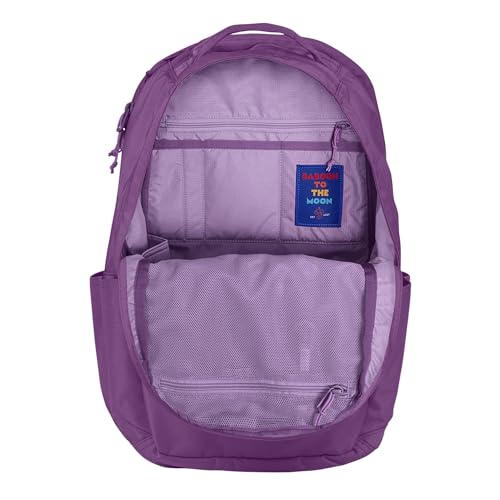 Baboon to the Moon City Backpack – Water-Repellent 16" Laptop-Friendly Backpack, Work, Travel, Gym Bag for Men & Women (New) Purple - color: (New) Purple
