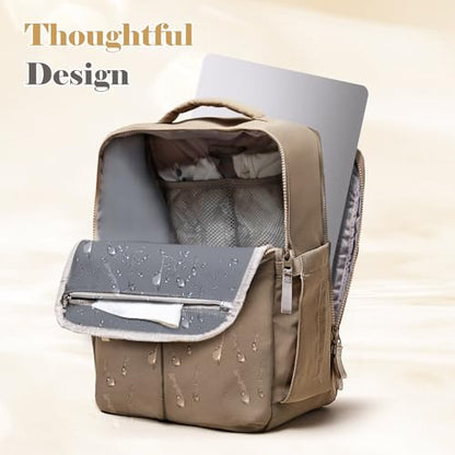 Diaper Bag with Changing Pad Baby Bag for Mom Lightweight Versatile Travel Backpack,15 Pocket,2 Insulated Pockets,Baby Shower Essentials,Brown - color: Brown