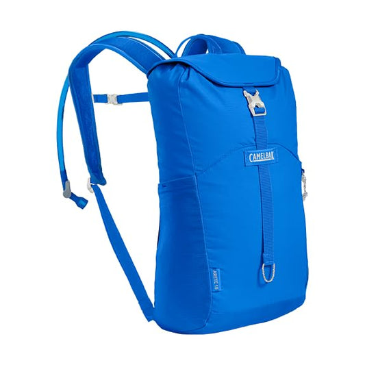CamelBak Arete 18 Hydration Pack Backpack with 50oz Crux Reservoir, Ultralight Hiking Daypack - color: Royal Blue