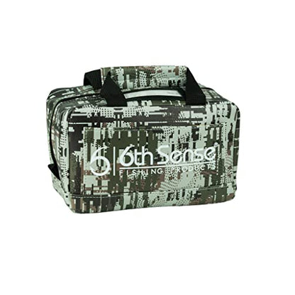 6th Sense Fishing Small Bait Bag – Durable Soft-Sided Storage for Soft Plastics (Mountain Goat) - color: Mountain Goat