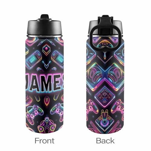 M YESCUSTOM Custom Backpack With Name, Personalized Backpacks For Boys, Customized Game Backpack, Personalized Bookbag Set Back to School Gift For Son Grandson - color: D12