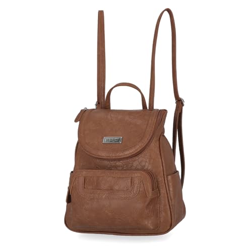 MultiSac womens Major Backpack, Pecan Flowers, One Size US - color: Pecan Flowers
