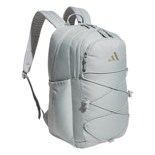 adidas Amplifier Backpack for Laptop, School and Gym, 28L, Wonder Sage Green/White/Bungie, OSFA - color: Wonder Sage Green/White/Bungie