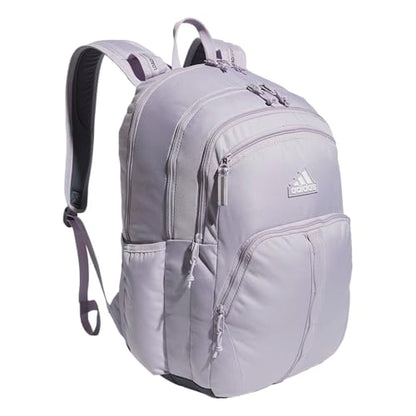 adidas Prime 7 Backpack for Laptop, School and Travel, 37L - color: Silver Dawn Grey/Onix Grey/2