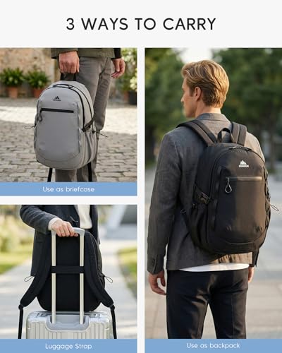 40x30x15cm Personal Item Bag 16x12x6 Travel Backpack Flight Approved with Anti-Theft Pocket Water-resistant Casual Daypack for Weekender Business Hiking,White - color: White