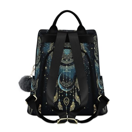 ALAZA Mandala Dreamcatcher Moon Trips Hiking Camping Rucksack Pack for Women - color: multicolor 2