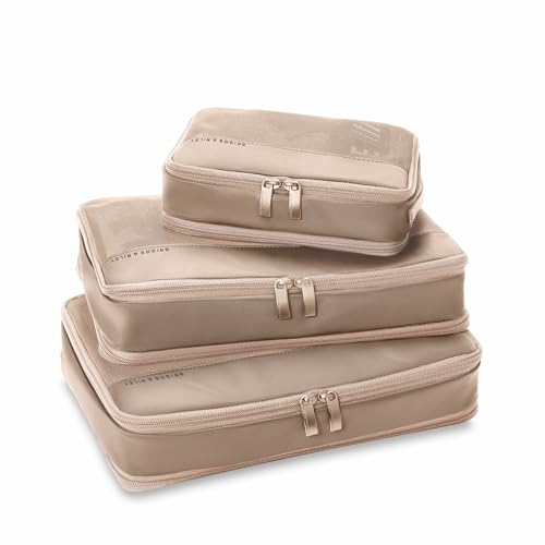 Briggs & Riley Travel Essentials Carry-On Compression Packing Cube Set - color: Tan, size: Carry-On