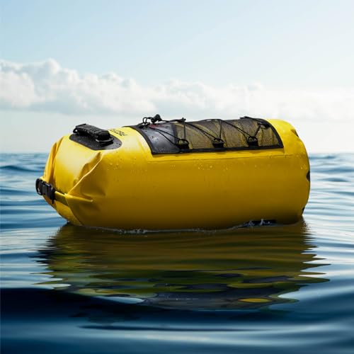 Piscifun Dry Bag, Waterproof Floating Backpack 10L/20L/30L/40L with Waterproof Phone Case for Boating, Kayaking, Fishing - color: Army Green, style: 20l