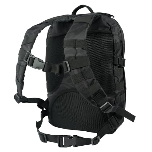 Rothco 22970: Midnight Camo Fast Mover Tactical Backpack - color: Midnight Black Camo