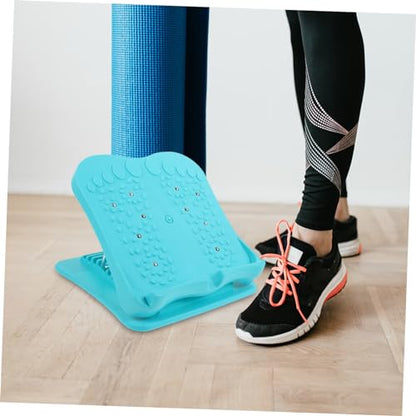 POPETPOP Folding Fitness Pedal with Magnet Stretch Standing Board for Home Rehabilitation Durable Material Weight Capacity for Foot Massage