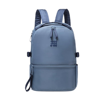 Cubitt Backpack – Lightweight Water-Resistant Laptop Backpack for Work, College & Travel with Organizer, 12kg Capacity – Deepest Blue - color: Smoke Blue