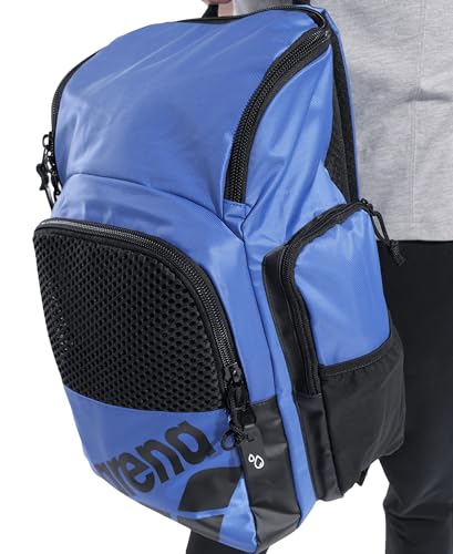 ARENA One Go Swim Sports Backpack Athletes Medium Size Equipment Bag 35 Liters - color: Royal