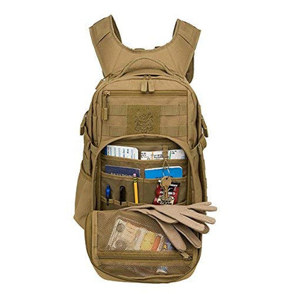 SAMURAI TACTICAL Wakizashi Tactical Backpack (Desert Clay), One Size - color: Desert Clay