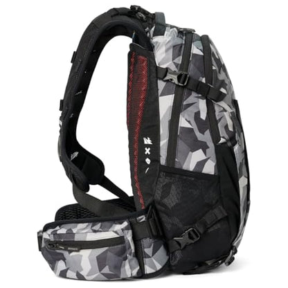 USWE Shred 25L Backpack, a High End Daypack for MTB, E-MTB, Mountain Bike, Camo/Black - style: 25l Camo/Black