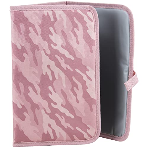 BODHI Baby Portable Diaper Changing Pad Diaper Changer Travel Bag, Changing Mat, Baby Changing Station, Infant Gift, Pink Camo - color: Pink Camo