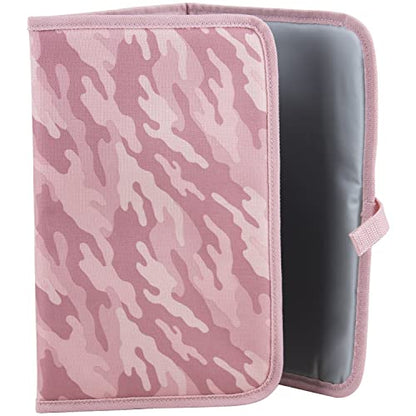 BODHI Baby Portable Diaper Changing Pad Diaper Changer Travel Bag, Changing Mat, Baby Changing Station, Infant Gift, Pink Camo - color: Pink Camo