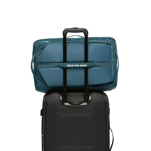 Cotopaxi Allpa 35L Travel Pack, Blue Spruce and Abyss - color: Blue Spruce/Abyss