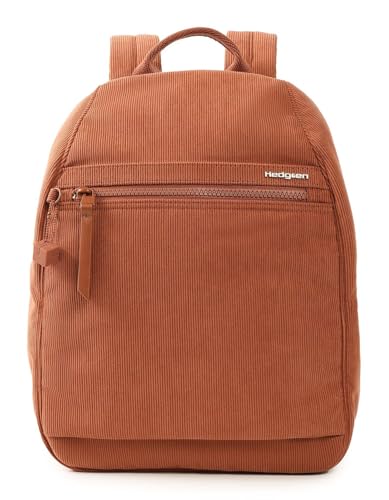 Hedgren Womens Vogue L Backpack, Corduroy Redwood, One Size - color: Corduroy Redwood