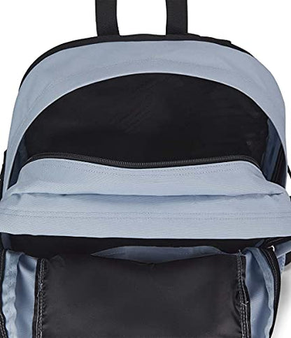 JanSport Main Campus Backpack - Travel or Work backpack w 15-Inch Laptop Sleeve and Dual Water Bottle Pockets, Blue Dusk - color: Blue Dusk
