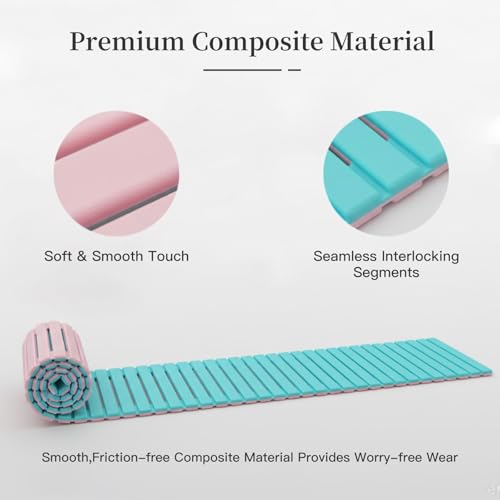 Magnetic Ankle Wrist Weights for Women, 1LB Each (2 Packs) - Arc Wrap Design for Secure Fit, Breathable & Skin-Friendly for Walking, Yoga, Pilates, Home Workouts - Enhanced Comfort, No Slip, Stackable