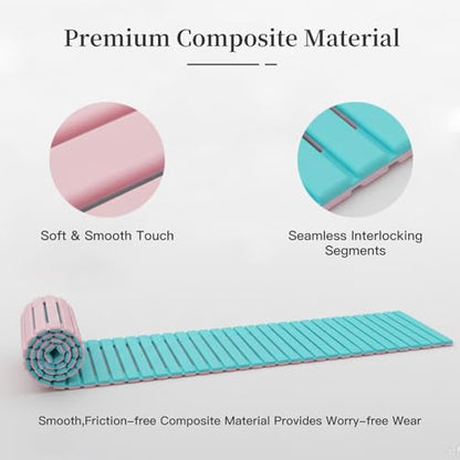 Magnetic Ankle Wrist Weights for Women, 1LB Each (2 Packs) - Arc Wrap Design for Secure Fit, Breathable & Skin-Friendly for Walking, Yoga, Pilates, Home Workouts - Enhanced Comfort, No Slip, Stackable
