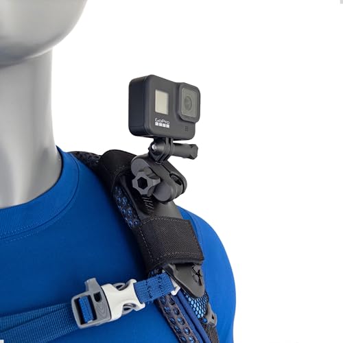 STUNTMAN High-Stability Backpack Shoulder Strap Mount for Action Cameras