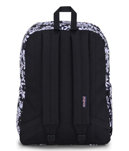 JanSport Superbreak Backpack - Durable, Lightweight Premium Backpack, Punk Pansies Black - color: Punk Pansies Black