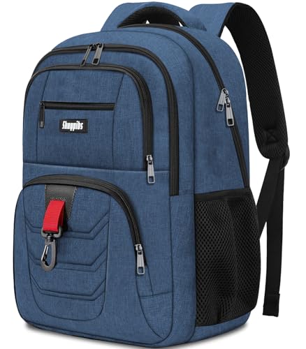 Skaypibs School Backpack for Boys Girls Teens, Blue Backpack for Men Women, 15.6 Inch Laptop Backpacks Water Resistent book bag, Work College Student Bookbag, back pack - color: A10-blue, size: 15.6 Inch
