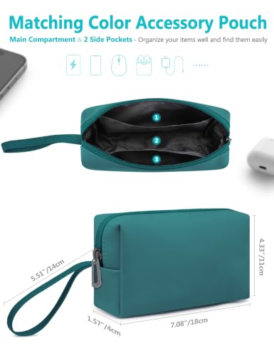 HYZUO 15 Inch Laptop Sleeve Case Bag with Adjustable Stand Feature for MacBook Air 15 M5 A3448 M4 A3241 M3 A3114 M2 A2941 2026-2023, MacBook Pro 15, 15" Surface Laptop 7/6/5/4, Dark Green - color: Dark Green, size: 15 Inch