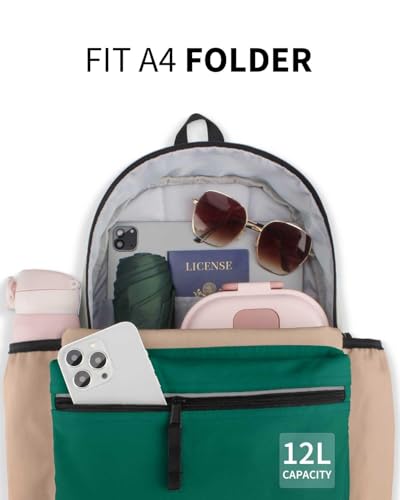 atgark Toddler Backpack for Boys 2-5: Preschool Kindergarten 13" Daycare Backpacks Fit A4 Folder - color: Desert Oasis, style: Ages 2-5 (13" H Fit A4 Folder)