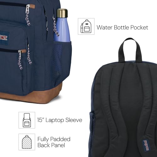 JanSport Cool Backpack with 15-inch Laptop Sleeve, Large Computer Bag Rucksack with 2 Compartments, Ergonomic Straps, Lavender Ash - color: Lavender Ash