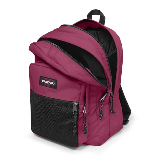 EASTPAK Pinnacle – 38L Everyday Backpack with Dual Compartments, Organizer Front Pocket, Padded Back Panel & Shoulder Straps, Wine Burgundy - color: Wine Burgundy