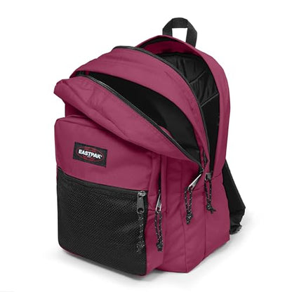 EASTPAK Pinnacle – 38L Everyday Backpack with Dual Compartments, Organizer Front Pocket, Padded Back Panel & Shoulder Straps, Wine Burgundy - color: Wine Burgundy