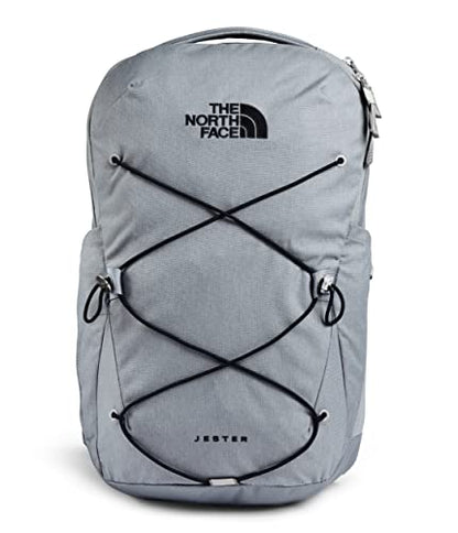 The North Face Jester Everyday Laptop Backpack | Commuter Daypack with Water Repellent Finish, 16" Laptop Sleeve, Huge Main Compartment, Mid Grey Dark Heather/TNF Black,One Size - color: Mid Grey Dark Heather/Tnf Black