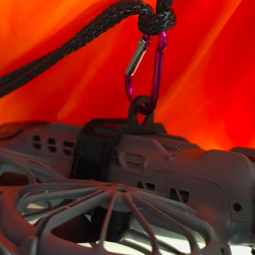3D-Printed Plastic Hook Adapter Mount for DJI Neo 2 Belt & Backpack Clip,Secure Quick-Release Drone Holder for Hands-Free Outdoor Filming & Easy Access,Fitting Various Common Mounting Systems