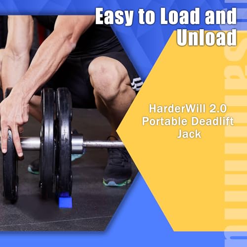 Deadlift Jack Alternative (1 Pair) Easy to Load and Unload Weight Plates, Perfect for Deadlift, Crossfit, Powerlifting, Weightlifting, Home Gym for Your Gym Bag - color: D: Purplish Blue