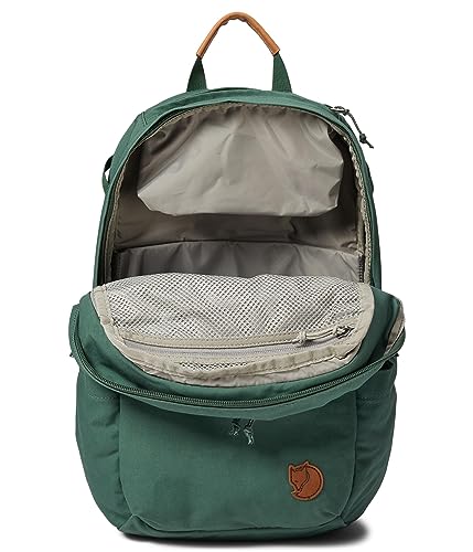 Fjällräven Raven 20 Backpack - Multi-Pocket Organization, Padded Support, Durable Fabric - Commuting, Travel, Deep Patina - color: Deep Patina