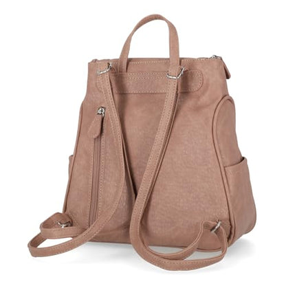 MultiSac womens Major Backpack - color: Dusty Rose Austin