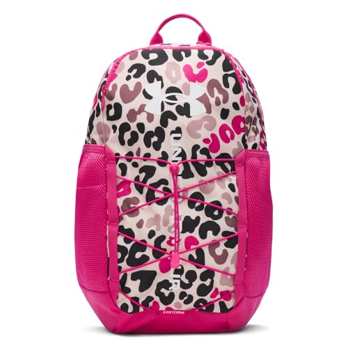 Under Armour Unisex Hustle Sport 6.0 Backpack, (674) Tourmaline Pink/Virtual Pink/White, One Size Fits Most - color: (674) Tourmaline Pink / Virtual Pink / White, size: One Size Fits Most