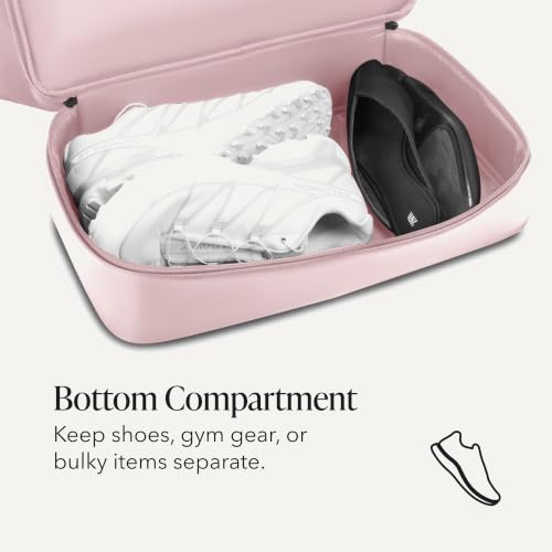 SwissGear 7366 Signature Hardside Expandable Luggage with Spinner Wheels and TSA Lock, Weekender Tote, Pink, 2-Piece Set (Weekender/27) - color: Pink, size: 2-Piece Set (Weekender/27")