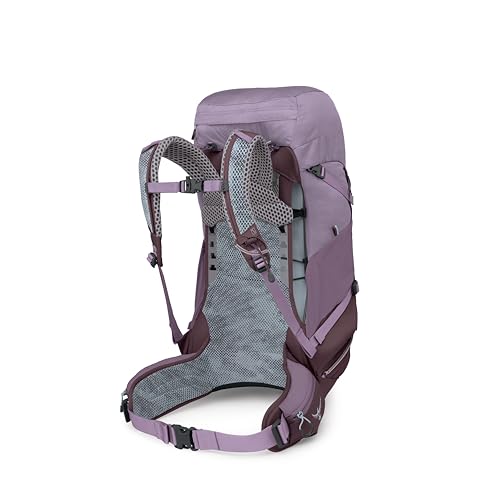 Osprey Sirrus 36L Women's Hiking Backpack - Lightweight Backpacking Pack with Waterproof Raincover - Camping Bag, Purple Dusk - color: Purple Dusk, size: 36L