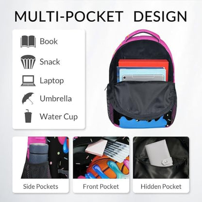 Basketball Backpack for Boys Kids Personalized - Custom Name Girls Backpack Youth Player Drip Design Sports Schoolbag Large Capacity 17" for Kindergarten Elementary - color: Blue