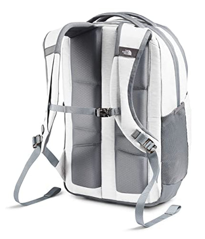 The North Face Women's Vault Everyday Laptop Backpack, TNF White Metallic Melange/Mid Grey, One Size - color: Tnf White Metallic Melange/Mid Grey