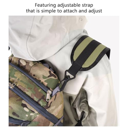 Oxford Cloth Backpack Strap with Belt Versatile DIY Supplies for Backpack Dry Bag Adjustable Length Padded (OD Green) - color: Od Green